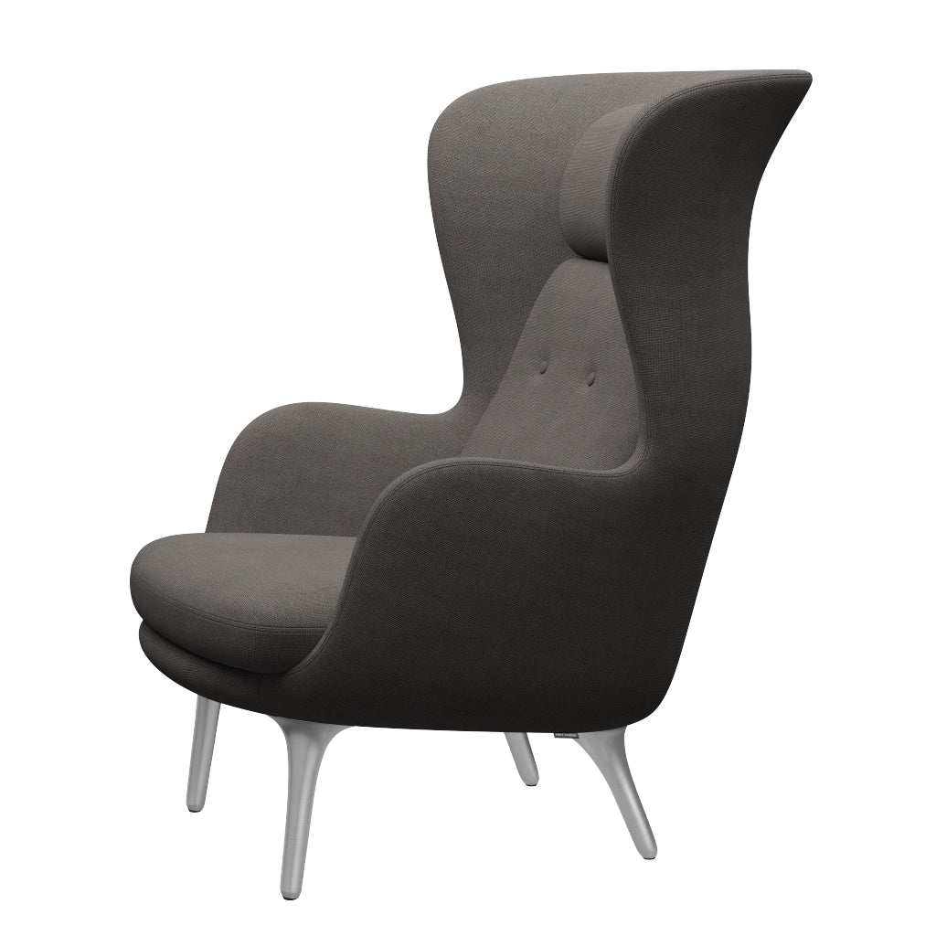 Ro Sessel fra Fritz Hansen - Hallingdal - 143 Grey/Dark - Jacobsen Plus