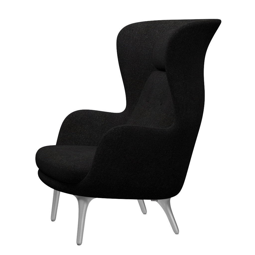 Ro Sessel fra Fritz Hansen - Hallingdal - 180 Anthrazit - Jacobsen Plus