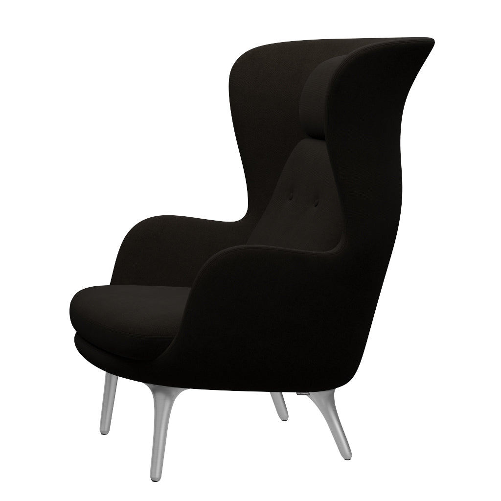 Ro Sessel fra Fritz Hansen - Hallingdal - 390 Dunkelbraun - Jacobsen Plus