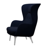 Ro Sessel fra Fritz Hansen - Hallingdal - 764 Royal Blue - Jacobsen Plus