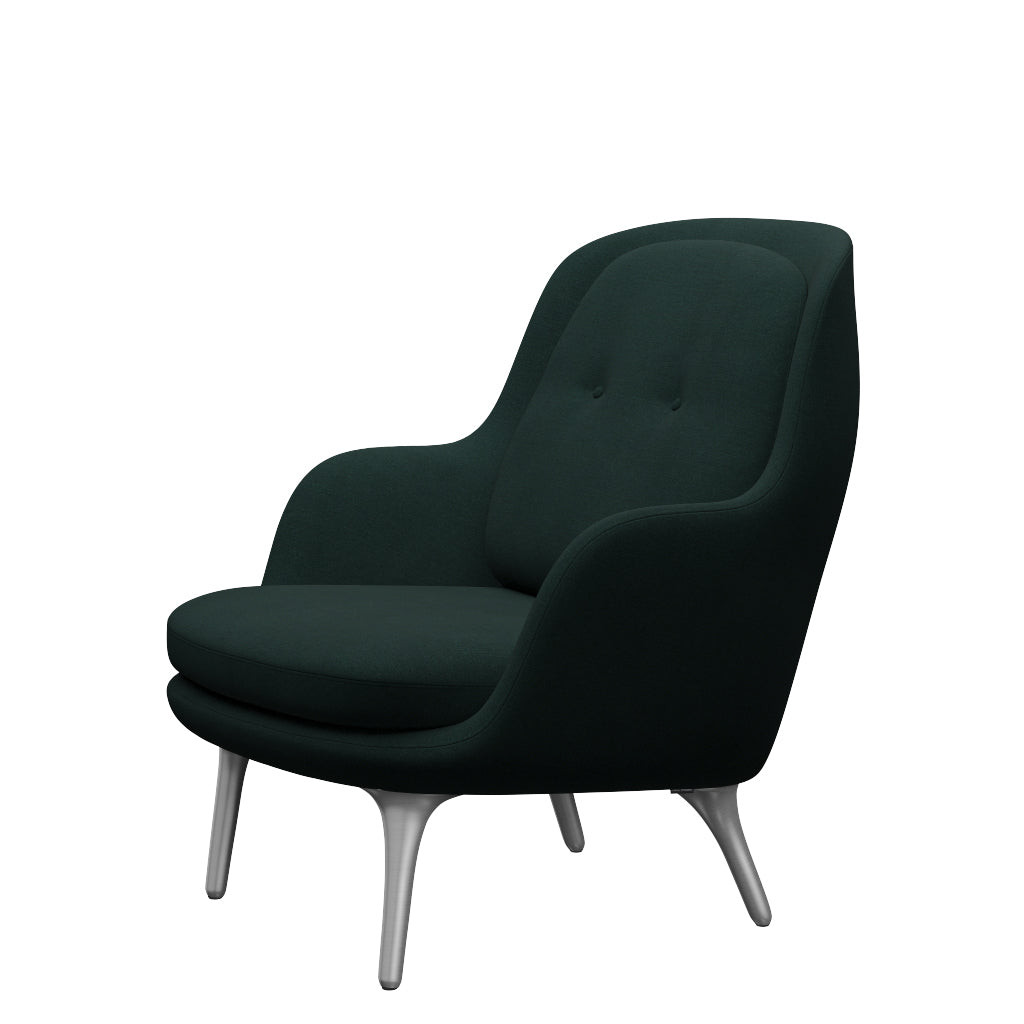 Fri Sessel fra Fritz Hansen - Christianshavn - 1161 Dunkelgrün - Jacobsen Plus