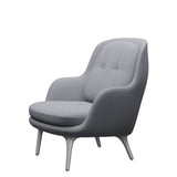 Fri Sessel fra Fritz Hansen - Christianshavn - 1170 Hellgrau Uni - Jacobsen Plus