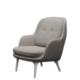Fri Sessel fra Fritz Hansen - Hallingdal - 113 Hellgrau - Jacobsen Plus