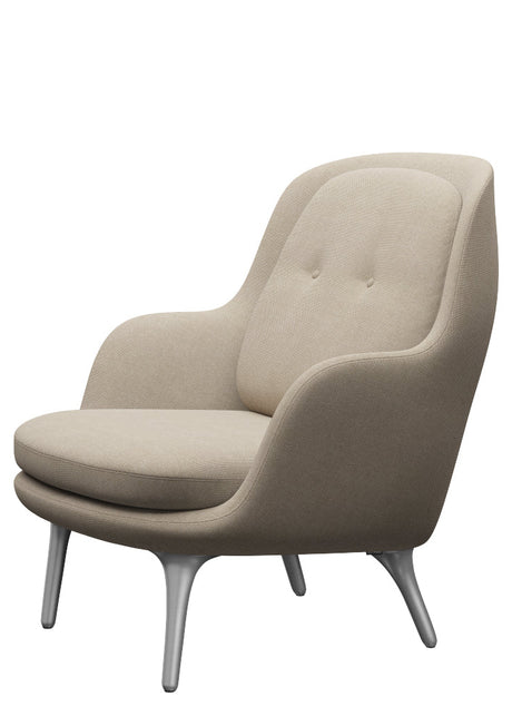 Fri Sessel fra Fritz Hansen - Christianshavn - 1110 Gelb - Jacobsen Plus