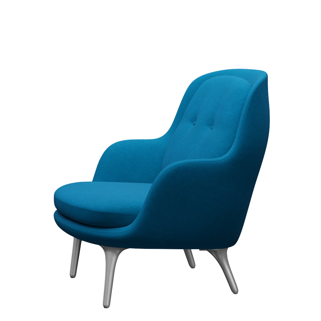 Fri Sessel fra Fritz Hansen - Hallingdal - 850 Türkis - Jacobsen Plus