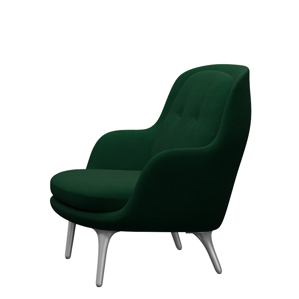 Fri Sessel fra Fritz Hansen - Hallingdal - 944 Glasgrün - Jacobsen Plus