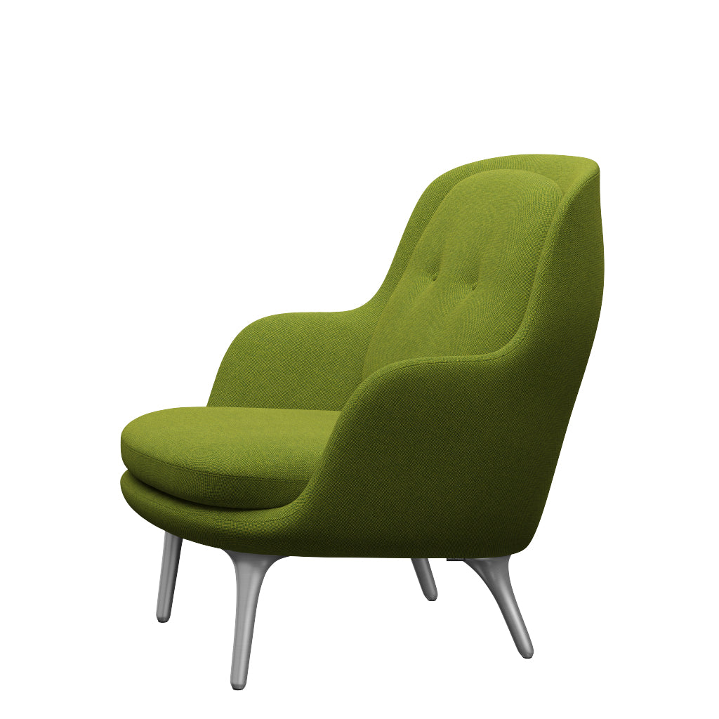 Fri Sessel fra Fritz Hansen - Hallingdal - 980 Grün - Jacobsen Plus