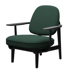 Fred Sessel, schwarzfarbene Esche von Fritz Hansen