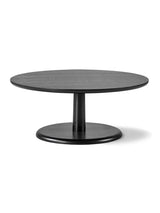 Pon Sofabord fra Fredericia Furniture - Model 1295 - Ø90 / Eg sort lak - Jacobsen Plus