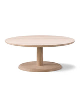 Pon Sofabord fra Fredericia Furniture - Model 1295 - Ø90 / Eg lak - Jacobsen Plus