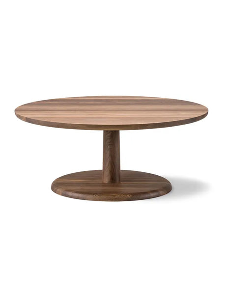 Pon Sofabord fra Fredericia Furniture - Model 1295 - Ø90 / Geräucherte Eiche geölt - Jacobsen Plus