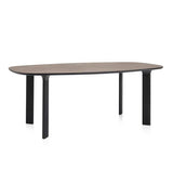 Analog Bord JH63 fra Fritz Hansen - Valnød finér / Sort / Sort lakeret eg - Jacobsen Plus