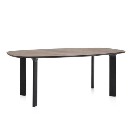 Analog Bord JH63 fra Fritz Hansen - Valnød finér / Sort / Sort lakeret eg - Jacobsen Plus