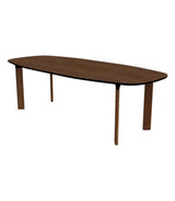 Analog Bord JH83 fra Fritz Hansen - Valnød finér / Sort / Valnød - Jacobsen Plus
