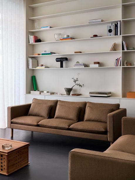 Jota 3 Pers. Sofa, Vidar 146 von Fredericia Furniture - Ohne Armlehnenkissen - Jacobsen Plus