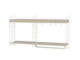 Køkkenreol, bundle A fra String Furniture - Beige - beige - Jacobsen Plus