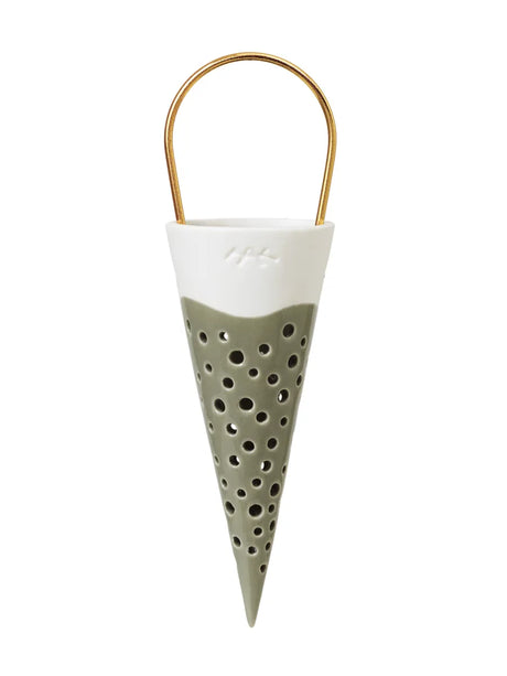 Nobili Kræmmerhus, olivengrün fra Kähler - H18,5 cm - Jacobsen Plus