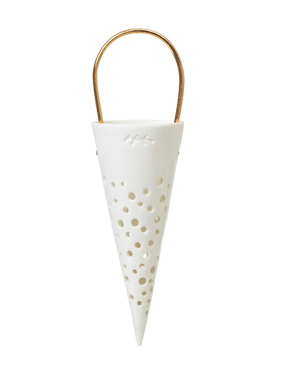 Nobili Kræmmerhus, Weiß von Kähler - H18,5 cm - Jacobsen Plus