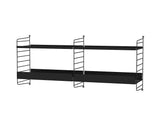 Køkkenreol, bundle B fra String Furniture - Sort - sort - Jacobsen Plus