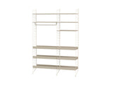 Køkkenreol, bundle F fra String Furniture - Beige - beige - Jacobsen Plus