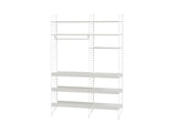 Køkkenreol, bundle F fra String Furniture - Hvid - hvid - Jacobsen Plus