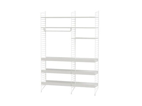 Køkkenreol, bundle F fra String Furniture - Hvid - hvid - Jacobsen Plus