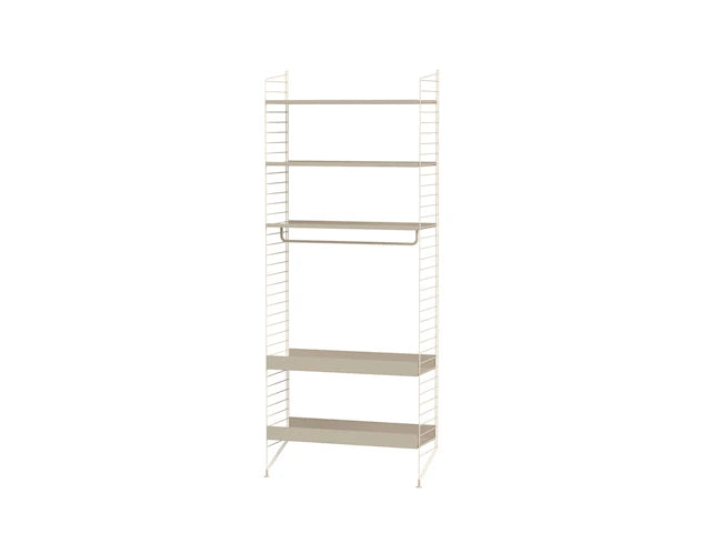 Küchenregal, Bundle G von String Furniture - Beige - Beige - Jacobsen Plus