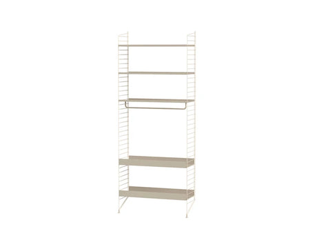 Køkkenreol, bundle G fra String Furniture - Beige - beige - Jacobsen Plus
