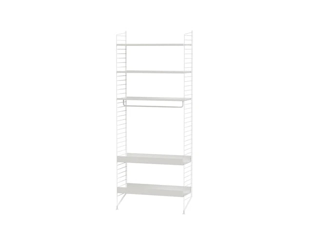 Küchenregal, Bundle G von String Furniture - Weiß - weiß - Jacobsen Plus