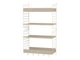 Køkkenreol, bundle H fra String Furniture - Beige - beige - Jacobsen Plus