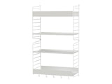 Køkkenreol, bundle H fra String Furniture - Hvid - hvid - Jacobsen Plus