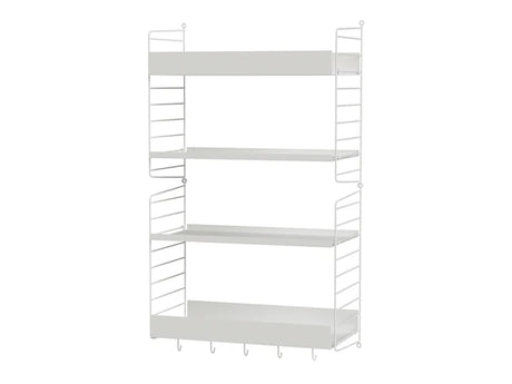 Køkkenreol, bundle H fra String Furniture - Hvid - hvid - Jacobsen Plus