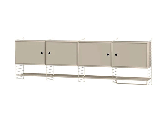 Køkkenreol, bundle K fra String Furniture - Beige - beige - Jacobsen Plus