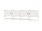Køkkenreol, bundle K fra String Furniture - Hvid - beige - Jacobsen Plus