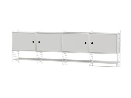Küchenregal, bundle K von String Furniture - Weiß - weiß - Jacobsen Plus