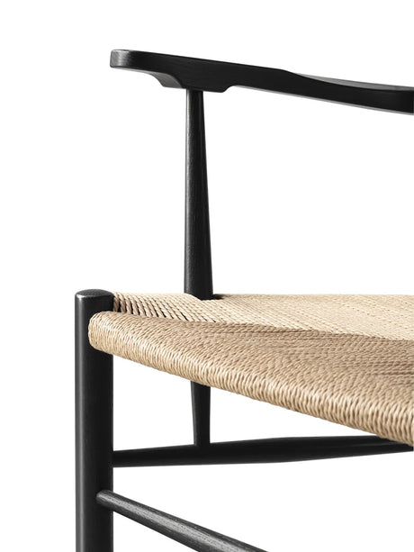 The Klint Armchair, schwarzlackierte Eiche von Fredericia Furniture - 4 - Jacobsen Plus