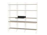 Køkkenreol, bundle L fra String Furniture - Beige - beige - Jacobsen Plus