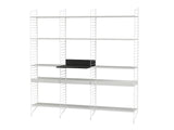 Køkkenreol, bundle L fra String Furniture - Hvid - hvid - Jacobsen Plus