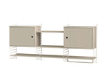 Køkkenreol, bundle M fra String Furniture - Beige - beige - Jacobsen Plus