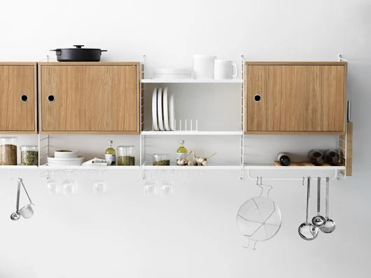 Køkkenreol, bundle M fra String Furniture - 1 - Jacobsen Plus
