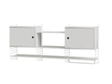 Køkkenreol, bundle M fra String Furniture - Hvid - hvid - Jacobsen Plus