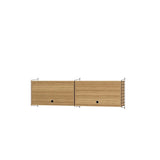 Køkkenreol, bundle N fra String Furniture - Brun - eg - Jacobsen Plus