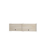Køkkenreol, bundle N fra String Furniture - Hvid - ask - Jacobsen Plus