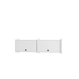 Køkkenreol, bundle N fra String Furniture - Hvid - beige - Jacobsen Plus