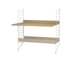 Børneværelse, bundle A fra String Furniture - Beige - eg - Jacobsen Plus
