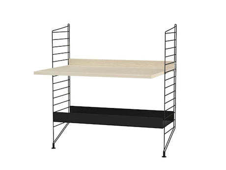 Kinderzimmer, Bundle A von String Furniture - Schwarz - Esche - Jacobsen Plus