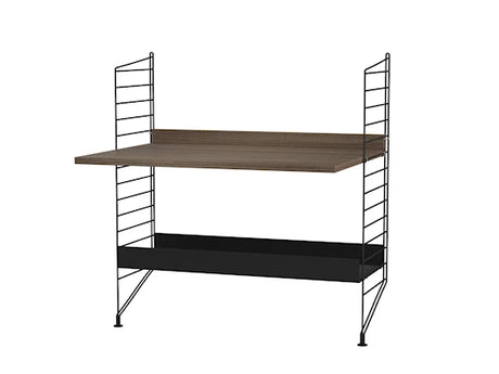 Kinderzimmer, Bundle A von String Furniture - Schwarz - Walnuss - Jacobsen Plus
