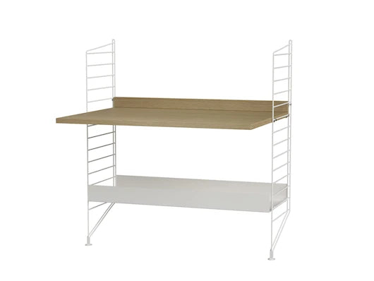 Børneværelse, bundle A fra String Furniture - Hvid - eg - Jacobsen Plus