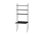 Børneværelse, bundle C fra String Furniture - Sort - sort ask - Jacobsen Plus