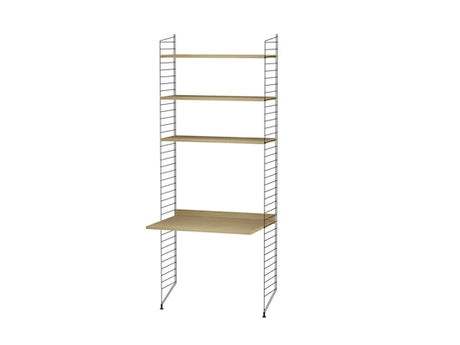 Kinderzimmer, Bundle C von String Furniture - Schwarz - Eiche - Jacobsen Plus